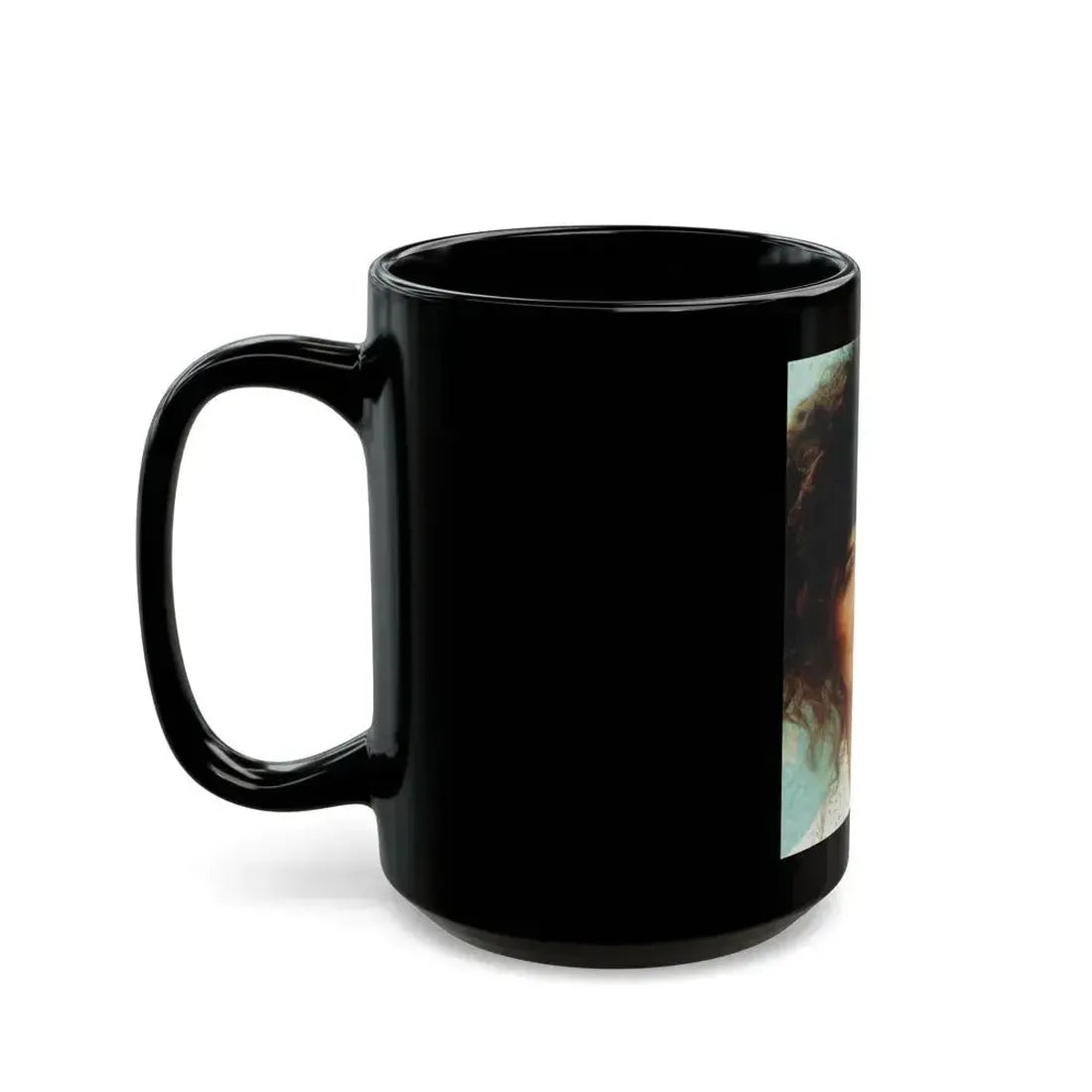 Adrienne Barbeau #87 (Vintage Female Icon) Black Coffee Mug - Go Mug Yourself