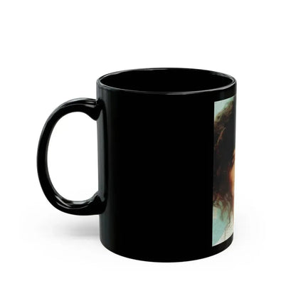 Adrienne Barbeau #87 (Vintage Female Icon) Black Coffee Mug - Go Mug Yourself