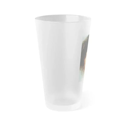 Adrienne Barbeau #87 (Vintage Female Icon) Frosted Pint Glass 16oz - Go Mug Yourself