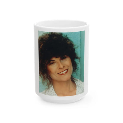 Adrienne Barbeau #87 (Vintage Female Icon) White Coffee Mug-15oz-Go Mug Yourself