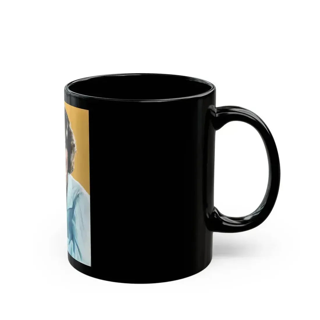 Adrienne Barbeau #88 (Vintage Female Icon) Black Coffee Mug - Go Mug Yourself