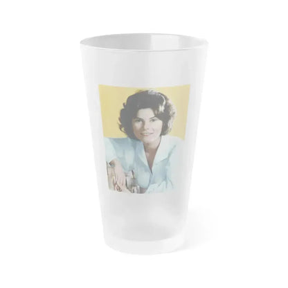 Adrienne Barbeau #88 (Vintage Female Icon) Frosted Pint Glass 16oz 16oz Frosted - Go Mug Yourself