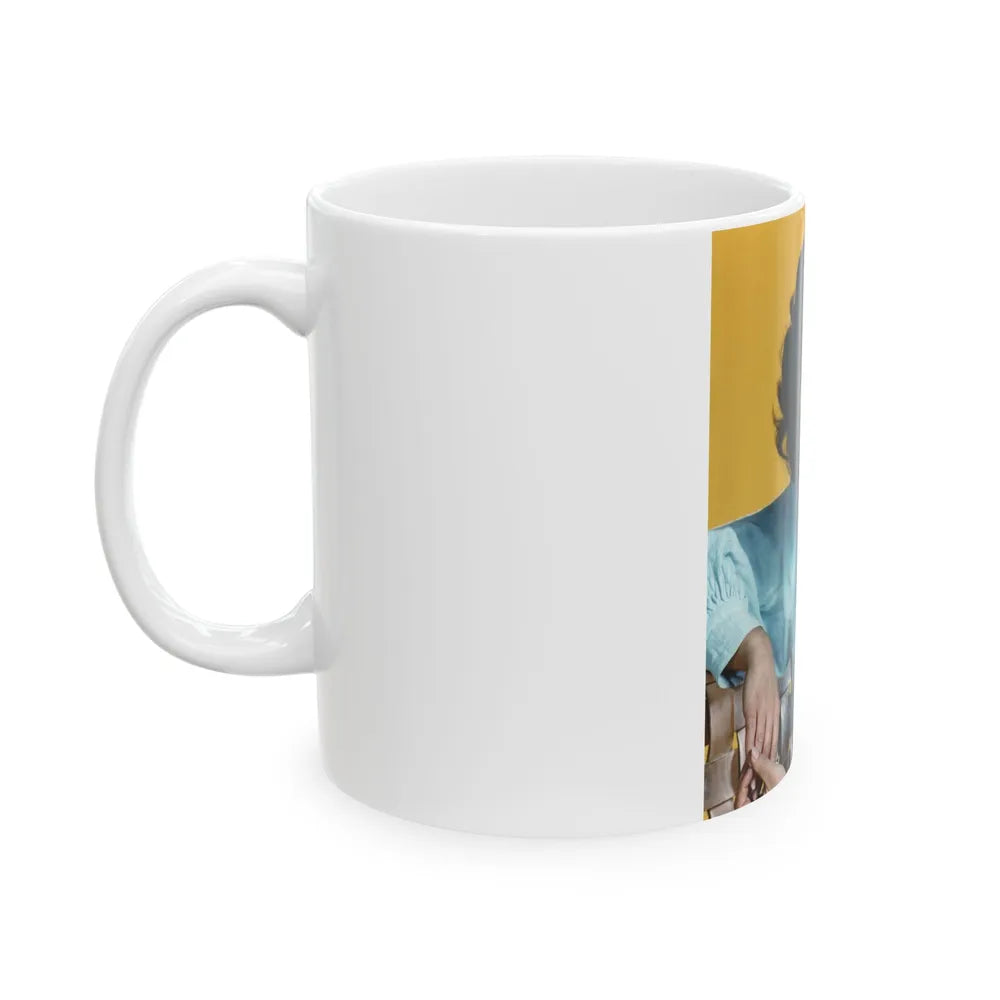 Adrienne Barbeau #88 (Vintage Female Icon) White Coffee Mug-Go Mug Yourself