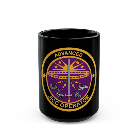 Advanced JICC Operator (U.S. Air Force) Black Coffee Mug-15oz-Go Mug Yourself