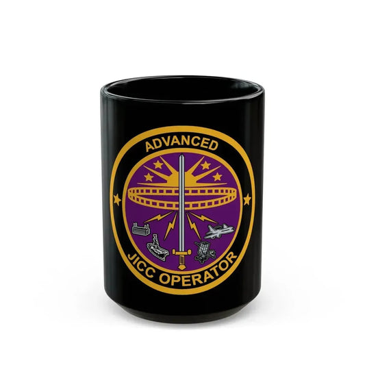 Advanced JICC Operator (U.S. Air Force) Black Coffee Mug 15oz - Go Mug Yourself