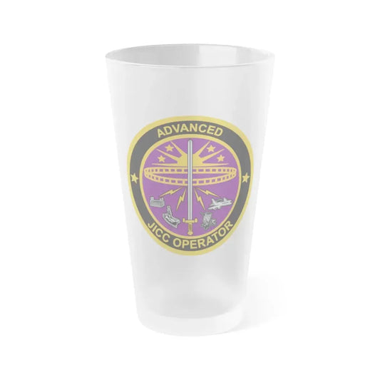 Advanced JICC Operator (U.S. Air Force) Frosted Pint Glass 16oz Default Title - Go Mug Yourself