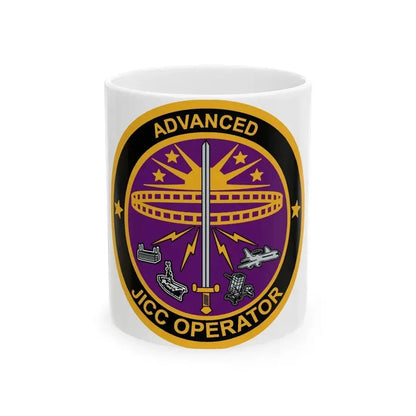 Advanced JICC Operator (U.S. Air Force) White Coffee Mug 11oz - Go Mug Yourself
