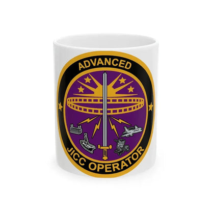Advanced JICC Operator (U.S. Air Force) White Coffee Mug 11oz - Go Mug Yourself