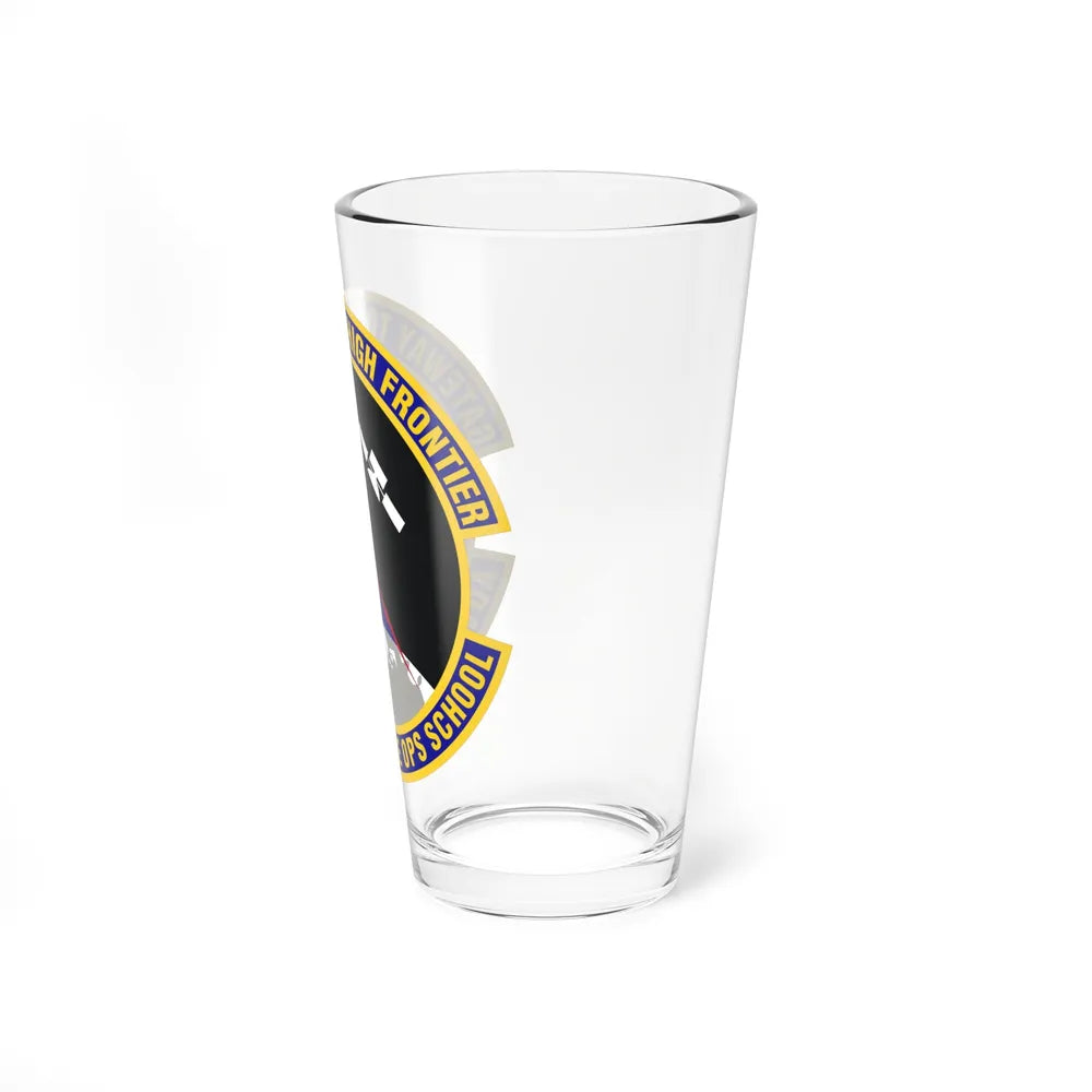 Advanced Space Operations School (U.S. Air Force) Pint Glass 16oz-Go Mug Yourself