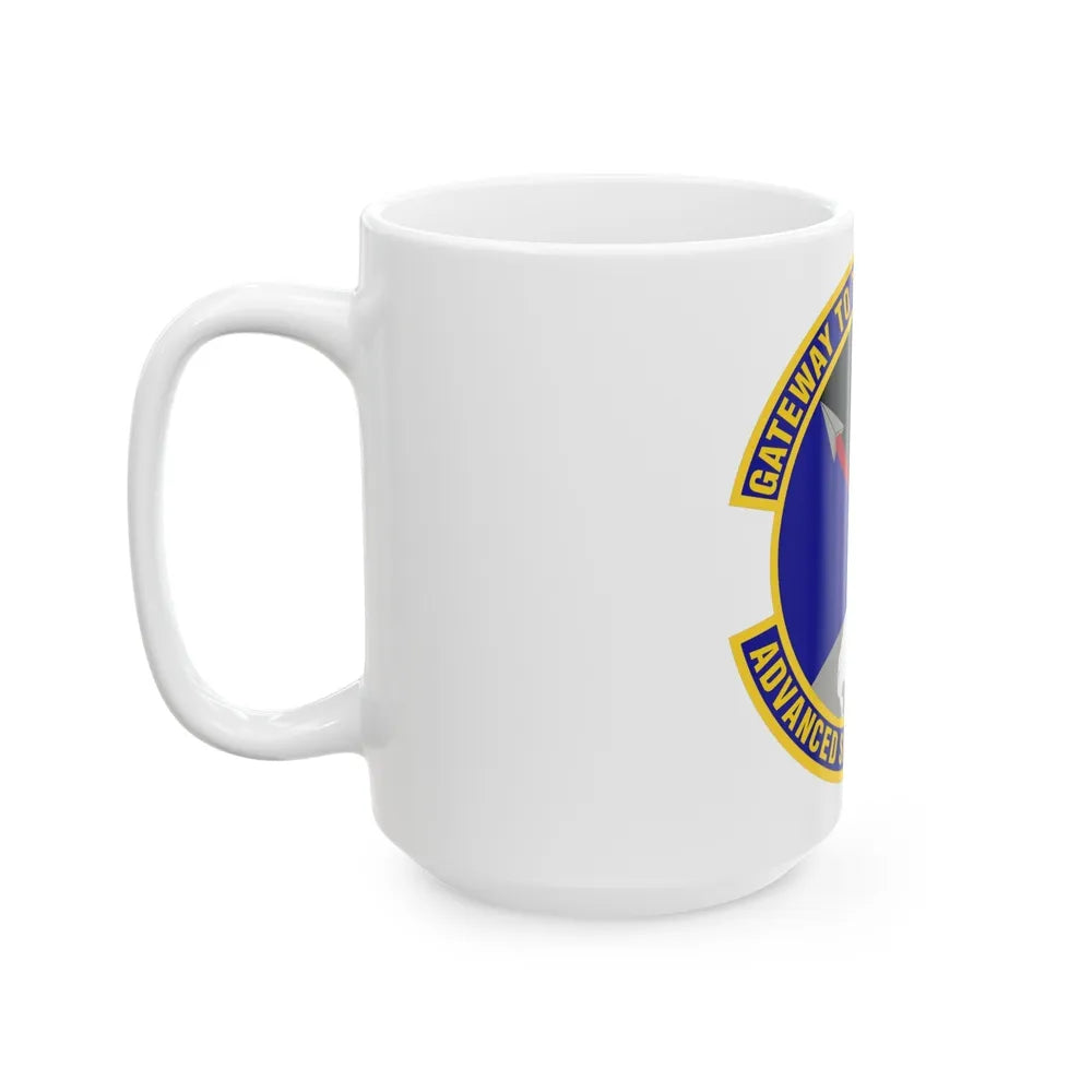 Advanced Space Operations School (U.S. Air Force) White Coffee Mug-Go Mug Yourself