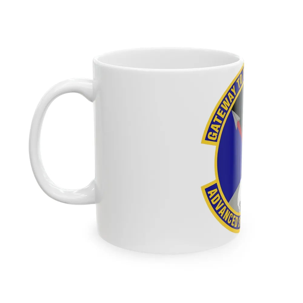 Advanced Space Operations School (U.S. Air Force) White Coffee Mug-Go Mug Yourself