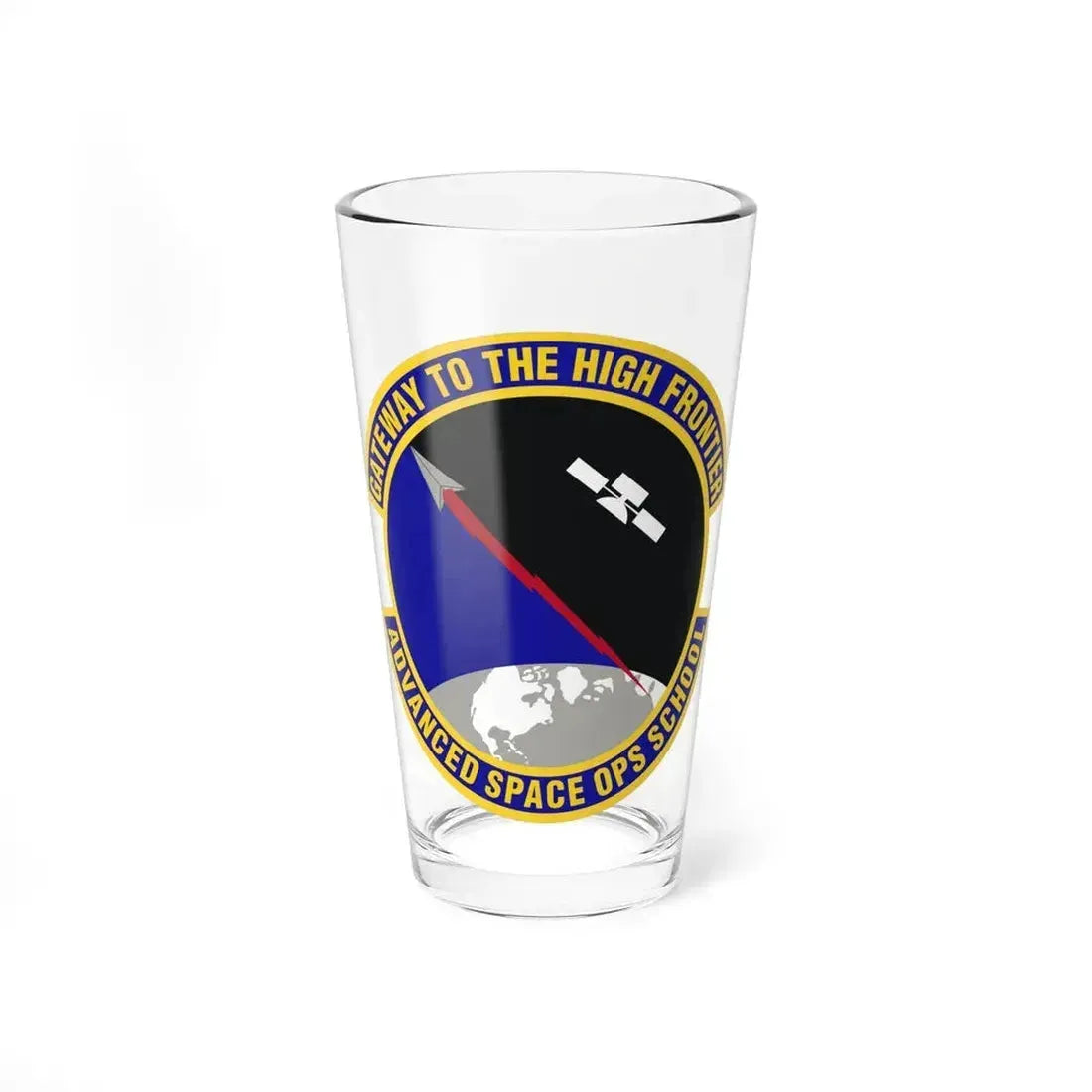 Advanced Space Operations School (U.S. Air Force) Pint Glass 16oz 16oz - Go Mug Yourself
