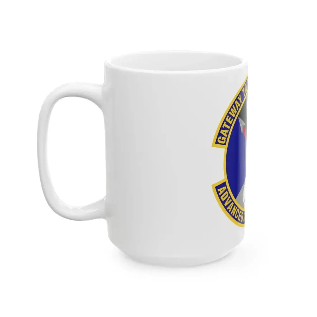 Advanced Space Operations School (U.S. Air Force) White Coffee Mug - Go Mug Yourself