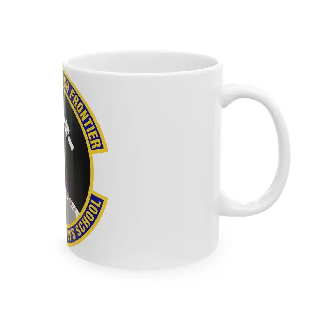Advanced Space Operations School (U.S. Air Force) White Coffee Mug - Go Mug Yourself