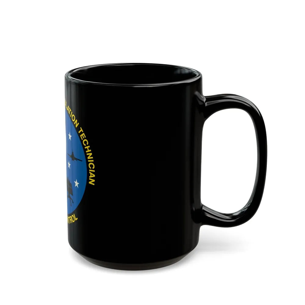 Advanced Weapons Simulation Tech Venom Ctrl (U.S. Air Force) Black Coffee Mug-Go Mug Yourself