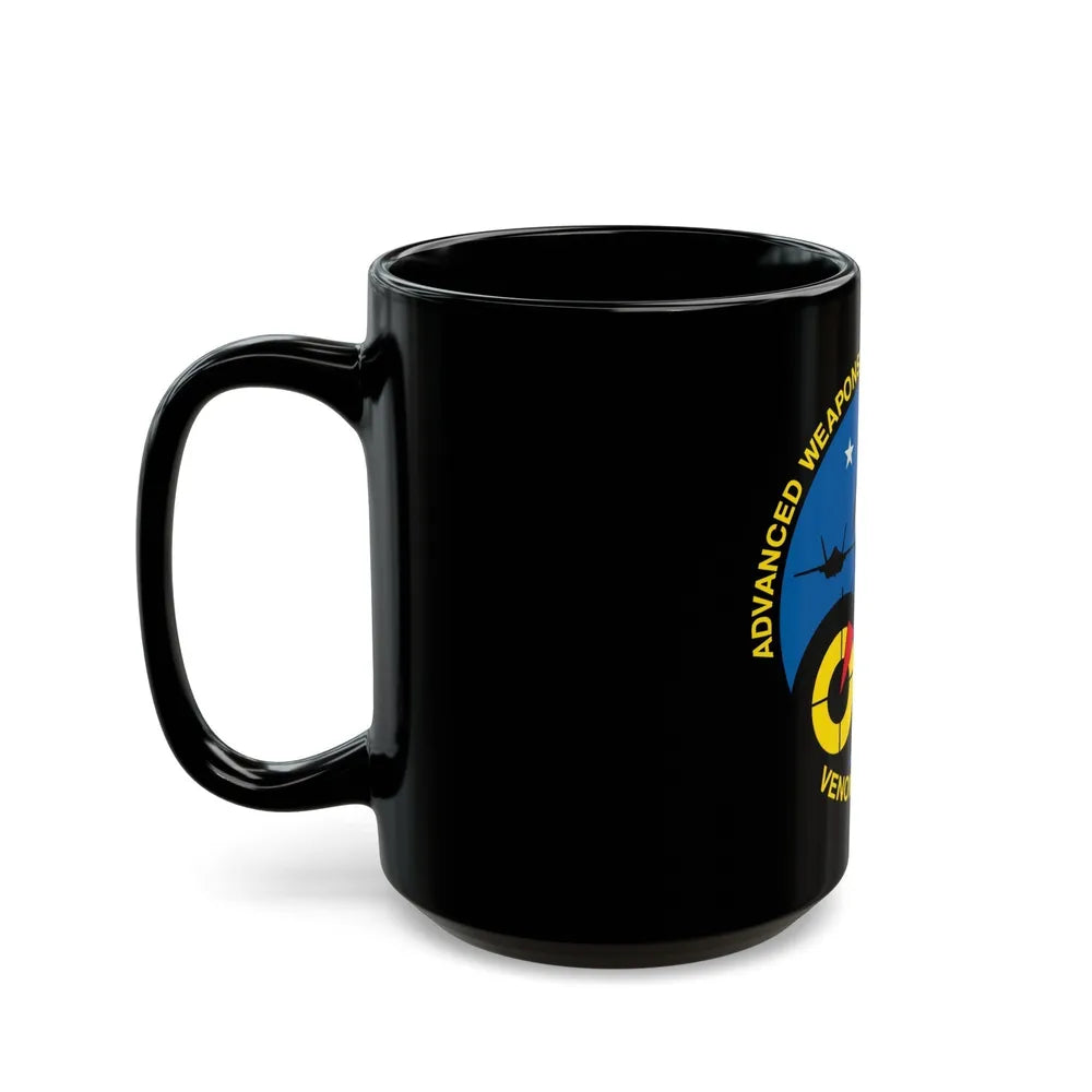 Advanced Weapons Simulation Tech Venom Ctrl (U.S. Air Force) Black Coffee Mug-Go Mug Yourself