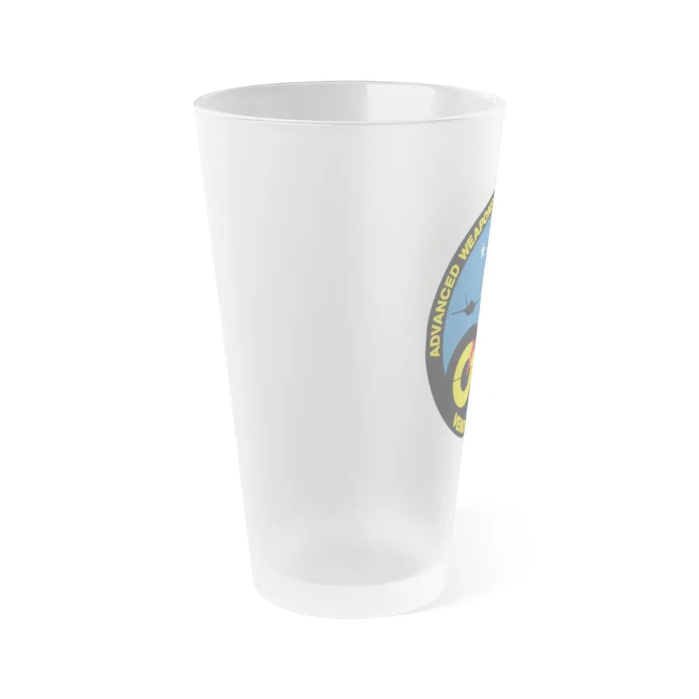 Advanced Weapons Simulation Tech Venom Ctrl (U.S. Air Force) Frosted Pint Glass 16oz-Go Mug Yourself