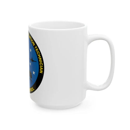 Advanced Weapons Simulation Tech Venom Ctrl (U.S. Air Force) White Coffee Mug-Go Mug Yourself