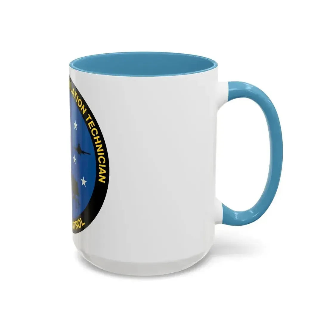Advanced Weapons Simulation Tech Venom Ctrl (U.S. Air Force) Accent Coffee Mug - Go Mug Yourself