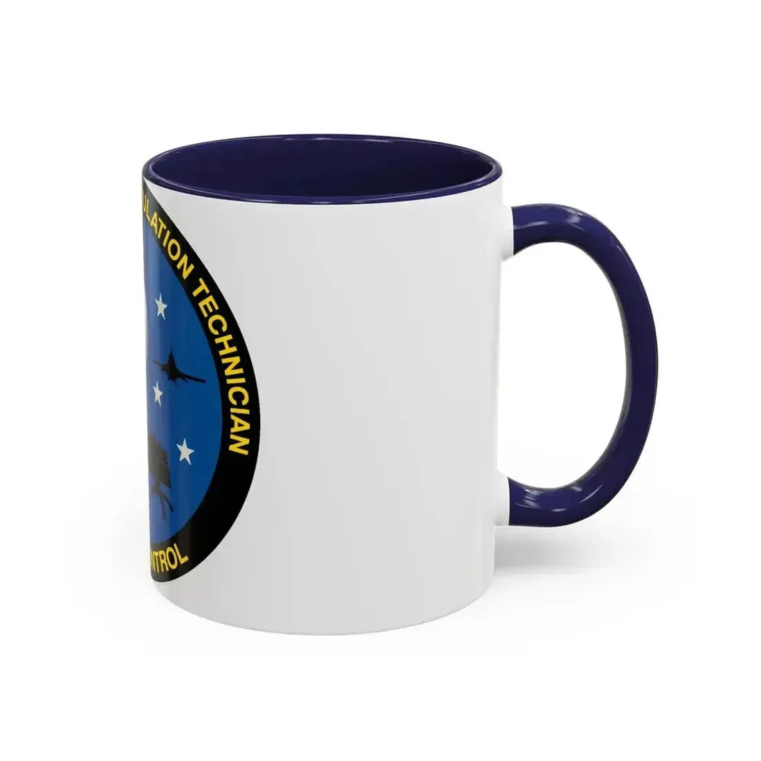 Advanced Weapons Simulation Tech Venom Ctrl (U.S. Air Force) Accent Coffee Mug - Go Mug Yourself