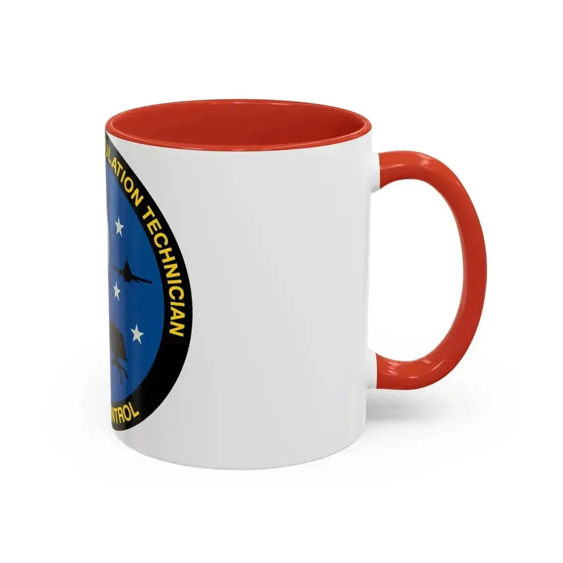 Advanced Weapons Simulation Tech Venom Ctrl (U.S. Air Force) Accent Coffee Mug - Go Mug Yourself