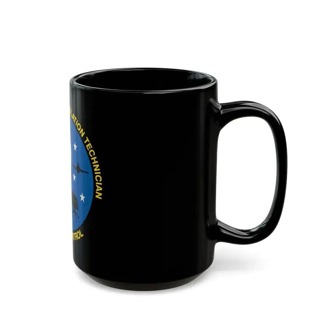 Advanced Weapons Simulation Tech Venom Ctrl (U.S. Air Force) Black Coffee Mug - Go Mug Yourself