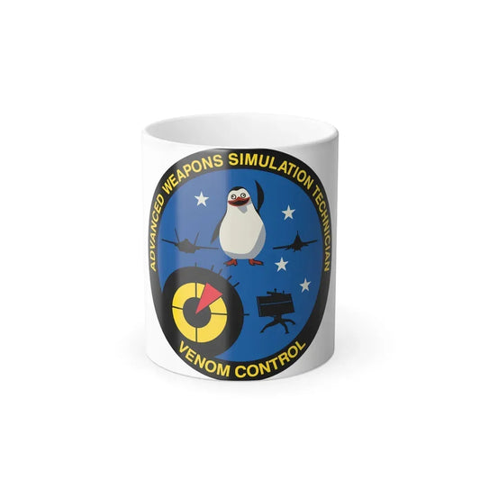 Advanced Weapons Simulation Tech Venom Ctrl (U.S. Air Force) Color Changing Coffee Mug 11oz - Go Mug Yourself