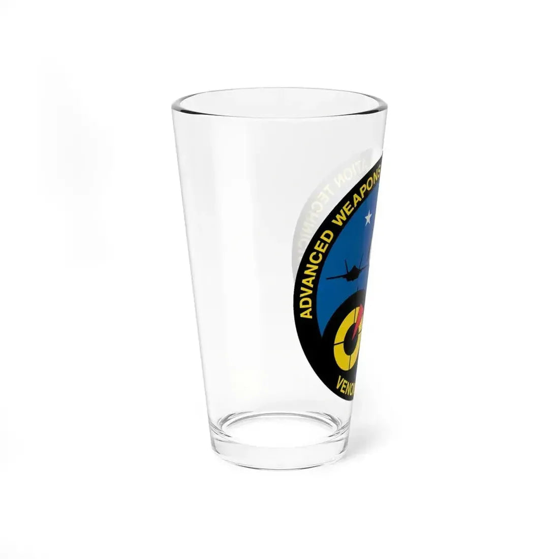 Advanced Weapons Simulation Tech Venom Ctrl (U.S. Air Force) Pint Glass 16oz - Go Mug Yourself