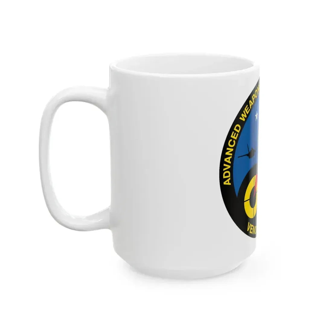 Advanced Weapons Simulation Tech Venom Ctrl (U.S. Air Force) White Coffee Mug - Go Mug Yourself