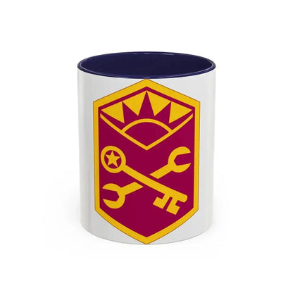 Advanced Weapons Support Command (U.S. Army) Accent Coffee Mug 11oz Navy - Go Mug Yourself