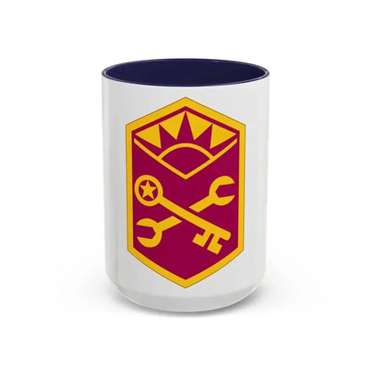 Advanced Weapons Support Command (U.S. Army) Accent Coffee Mug 15oz Navy - Go Mug Yourself