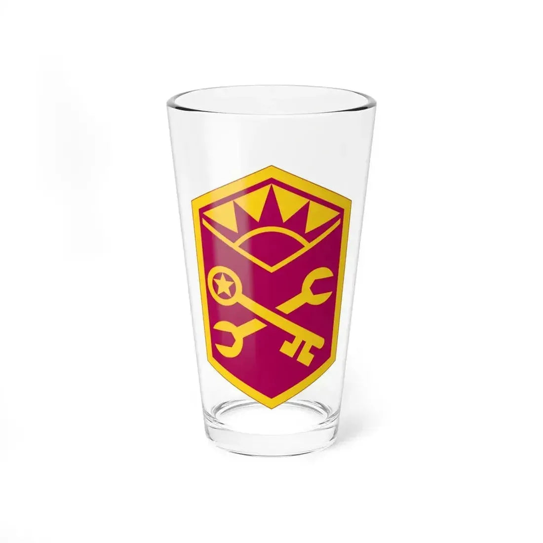 Advanced Weapons Support Command (U.S. Army) Pint Glass 16oz 16oz - Go Mug Yourself