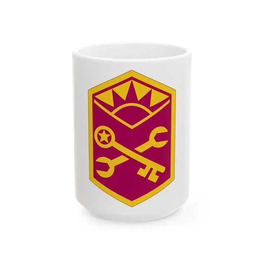 Advanced Weapons Support Command (U.S. Army) White Coffee Mug 15oz - Go Mug Yourself