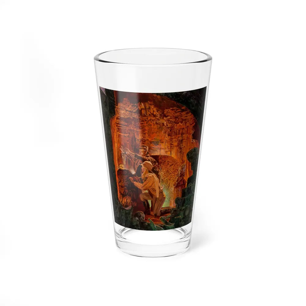 Adventure, Computer Game advertisement (Magazine Illustration) Pint Glass 16oz-16oz-Go Mug Yourself