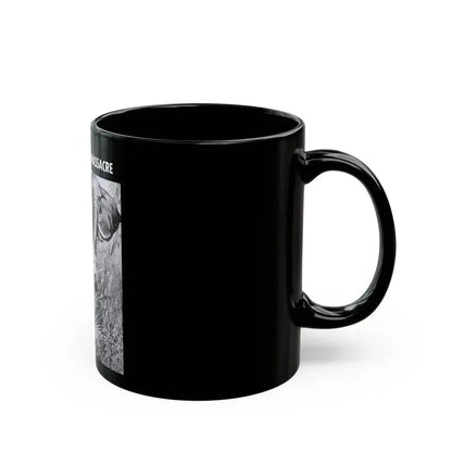 Adventure In Massacre, Peril magazine, June 1957 - Black Coffee Mug - Go Mug Yourself