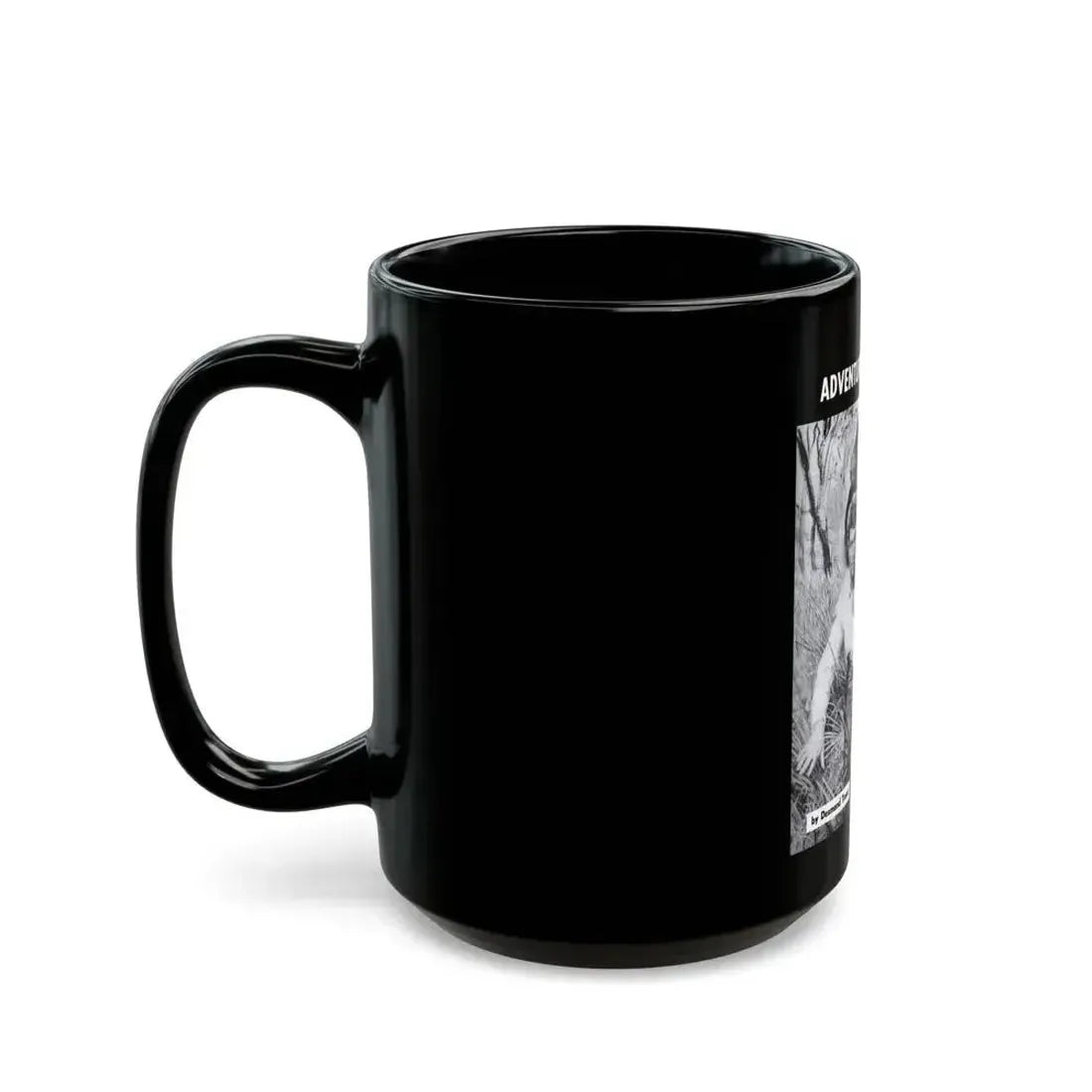 Adventure In Massacre, Peril magazine, June 1957 - Black Coffee Mug - Go Mug Yourself