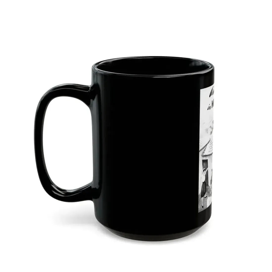 Adventure in Mexico, Calling All Girls, March 1947 - Black Coffee Mug - Go Mug Yourself
