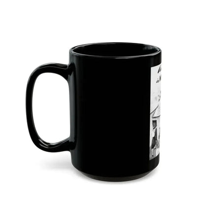 Adventure in Mexico, Calling All Girls, March 1947 - Black Coffee Mug - Go Mug Yourself