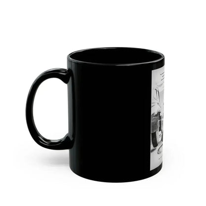 Adventure In Mexico, Calling All Girls, May 1947 - Black Coffee Mug - Go Mug Yourself