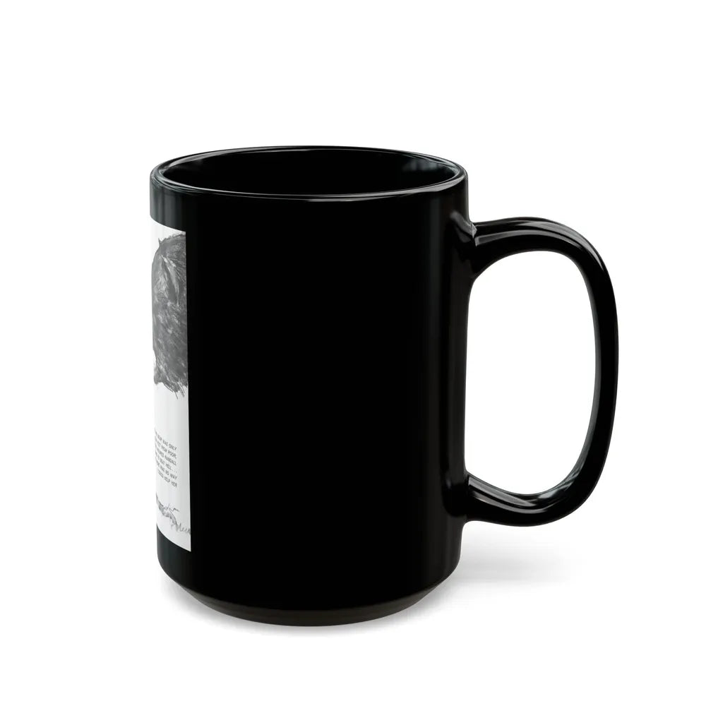 Adventure-June-1965 - Black Coffee Mug-Go Mug Yourself