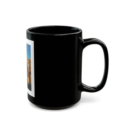 Adventure pulp magazine, cover art - Black Coffee Mug - Go Mug Yourself