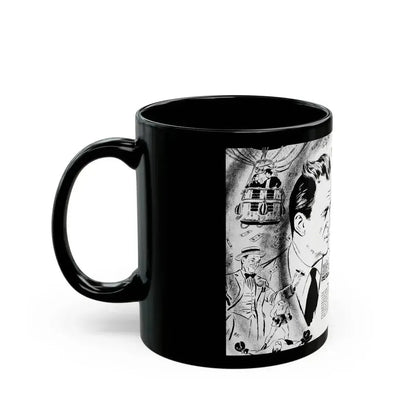 Adventures In Tinsel, Adam magazine, October 1958 - Black Coffee Mug - Go Mug Yourself