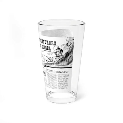 Adventures In Tinsel, Adam magazine, October 1958 (Magazine Illustration) Pint Glass 16oz-Go Mug Yourself