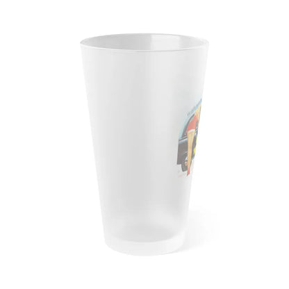 ADVENTURES OF A TAXI DRIVER 1976 Movie Poster - Frosted Pint Glass 16oz-Go Mug Yourself