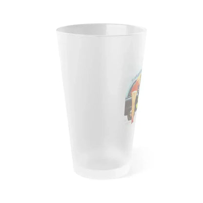 ADVENTURES OF A TAXI DRIVER 1976 Movie Poster - Frosted Pint Glass 16oz - Go Mug Yourself