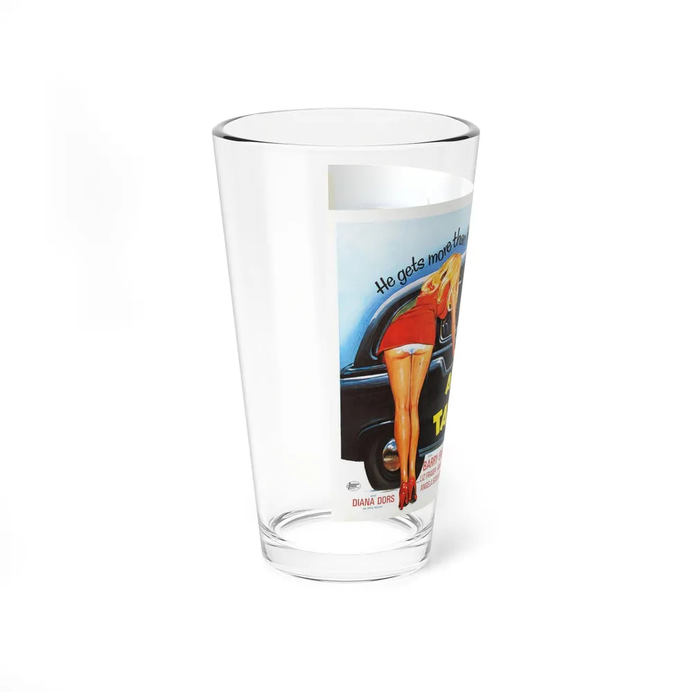 ADVENTURES OF A TAXI DRIVER 1976 Movie Poster - Pint Glass 16oz-Go Mug Yourself