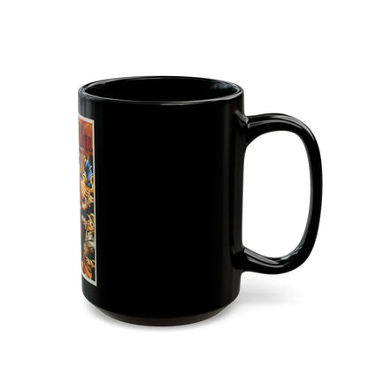 ADVENTURES OF CAPTAIN MARVEL 1941 Movie Poster - Black Coffee Mug-Go Mug Yourself