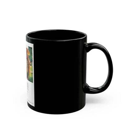Advertisement for Cheney Silks, Harper's Bazaar, April 1923 - Black Coffee Mug - Go Mug Yourself