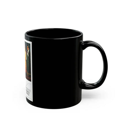 Advertisement for Cheney Silks, Harper's Bazaar, October 1922 - Black Coffee Mug - Go Mug Yourself