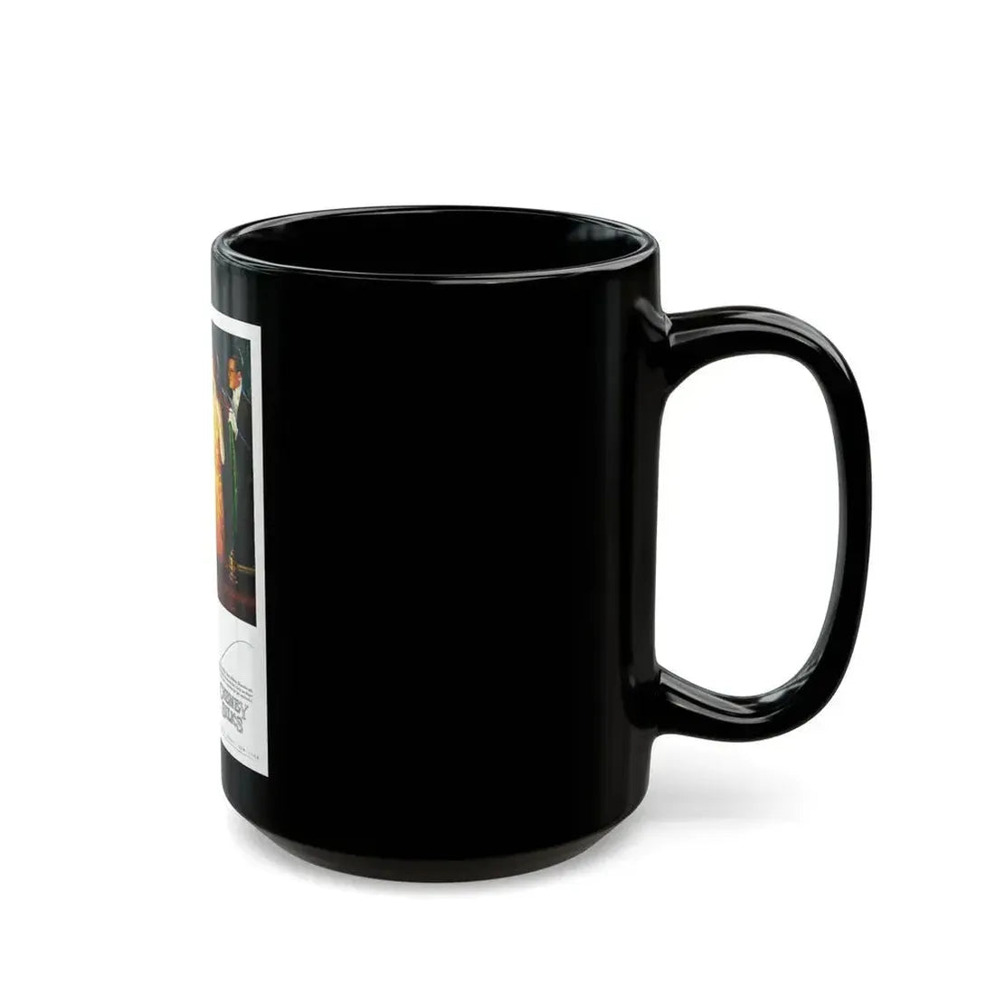 Advertisement for Cheney Silks, Harper's Bazaar, October 1922 - Black Coffee Mug - Go Mug Yourself